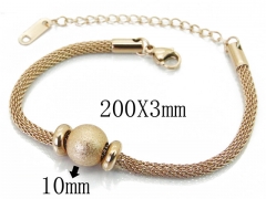 HY Wholesale 316L Stainless Steel Bracelets-HY19B0323HEE
