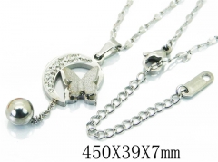 HY Wholesale Stainless Steel 316L Jewelry Necklaces-HY19N0164PT