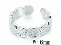 HY Jewelry Wholesale Stainless Steel 316L Open Rings-HY20R0089L5