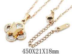 HY Wholesale Stainless Steel 316L Jewelry Necklaces-HY19N0157HWW
