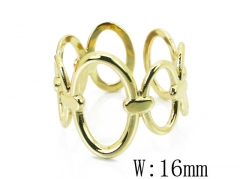 HY Jewelry Wholesale Stainless Steel 316L Open Rings-HY20R0019ML