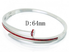 HY Wholesale 316L Stainless Steel Popular Bangle-HY19B0398HLV