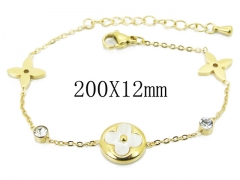 HY Wholesale 316L Stainless Steel Bracelets-HY32B0222OL
