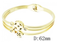 HY Wholesale Stainless Steel 316L Bangle-HY32B0215HMX