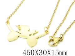 HY Wholesale Stainless Steel 316L Jewelry Necklaces-HY92N0309NE