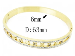 HY Wholesale Stainless Steel 316L Bangle-HY32B0213HNL
