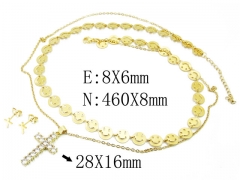 HY Wholesale 316L Stainless Steel jewelry Set-HY12S0963HIW