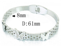 HY Wholesale Stainless Steel 316L Bangle-HY19B0448HNR