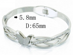 HY Wholesale Stainless Steel 316L Bangle-HY19B0430HNB
