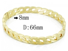 HY Wholesale Stainless Steel 316L Bangle-HY19B0494HME