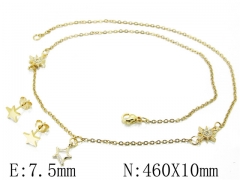 HY Wholesale 316L Stainless Steel jewelry Set-HY12S0943OY