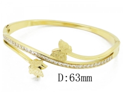 HY Wholesale Stainless Steel 316L Bangle-HY19B0425IZZ