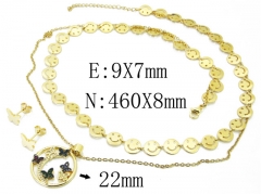 HY Wholesale 316L Stainless Steel jewelry Set-HY12S0962HIR