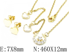 HY Wholesale 316L Stainless Steel jewelry Set-HY12S0948OR