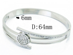 HY Wholesale Stainless Steel 316L Bangle-HY19B0454HMR