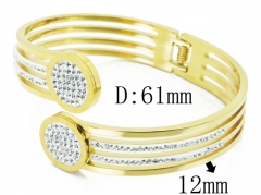HY Wholesale Stainless Steel 316L Bangle-HY19B0458IJD
