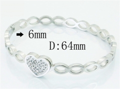 HY Wholesale Stainless Steel 316L Bangle-HY19B0490HLF