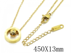 HY Wholesale Stainless Steel 316L Jewelry Necklaces-HY09N1087NL