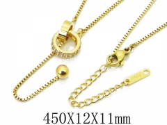 HY Wholesale Stainless Steel 316L Jewelry Necklaces-HY09N1079PW