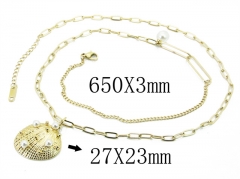 HY Wholesale Stainless Steel 316L Jewelry Necklaces-HY80N0406HIL