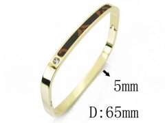 HY Wholesale Stainless Steel 316L Bangle-HY80B1176HJS