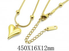 HY Wholesale Stainless Steel 316L Jewelry Necklaces-HY09N1068PQ