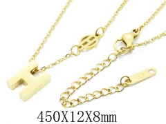 HY Wholesale Stainless Steel 316L Jewelry Necklaces-HY09N1043NL