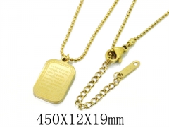 HY Wholesale Stainless Steel 316L Jewelry Necklaces-HY09N1088PL