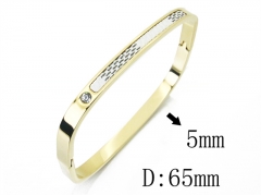HY Wholesale Stainless Steel 316L Bangle-HY80B1173HJE