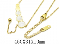 HY Wholesale Stainless Steel 316L Jewelry Necklaces-HY09N1083OQ