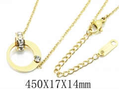 HY Wholesale Stainless Steel 316L Jewelry Necklaces-HY09N1041OQ