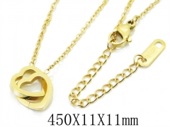 HY Wholesale Stainless Steel 316L Jewelry Necklaces-HY09N1057ML