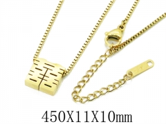 HY Wholesale Stainless Steel 316L Jewelry Necklaces-HY09N1078NL