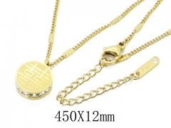 HY Wholesale Stainless Steel 316L Jewelry Necklaces-HY09N1044N5
