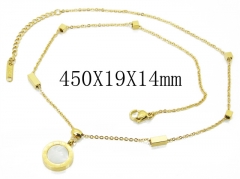 HY Wholesale Stainless Steel 316L Jewelry Necklaces-HY09N1094PE