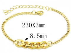 HY Wholesale 316L Stainless Steel Jewelry Bracelets-HY40B1096MC
