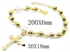 HY Wholesale 316L Stainless Steel Jewelry Bracelets-HY76B2011ND