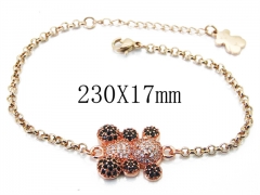 HY Wholesale 316L Stainless Steel Jewelry Bracelets-HY90B0420IHD