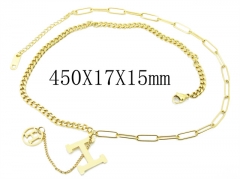 HY Wholesale Stainless Steel 316L Jewelry Necklaces-HY09N1036PL