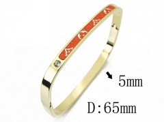 HY Wholesale Stainless Steel 316L Bangle-HY80B1175HJG