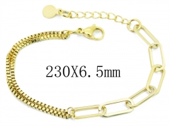 HY Wholesale 316L Stainless Steel Jewelry Bracelets-HY40B1095OQ