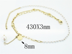 HY Wholesale Stainless Steel 316L Jewelry Necklaces-HY80N0408HZL