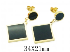 HY Wholesale Stainless Steel Jewelry Earrings-HY80E0515LW