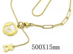 HY Wholesale Stainless Steel 316L Jewelry Necklaces-HY09N1093P5