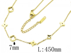 HY Wholesale Stainless Steel 316L Jewelry Necklaces-HY09N1091HHD
