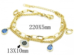 HY Wholesale 316L Stainless Steel Bracelets-HY25B0211HPF
