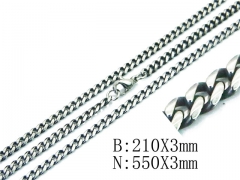 HY Wholesale Black Necklaces Bracelets Sets-HY40S0343HHL