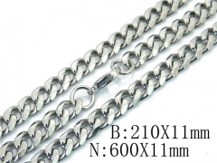 HY Wholesale Black Necklaces Bracelets Sets-HY40S0405IJF