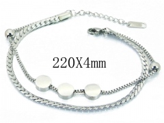 HY Wholesale 316L Stainless Steel Bracelets-HY25B0220HIL