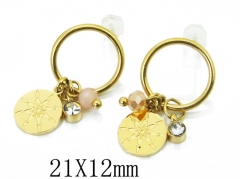 HY Wholesale Stainless Steel Jewelry Earrings-HY32E0137PE